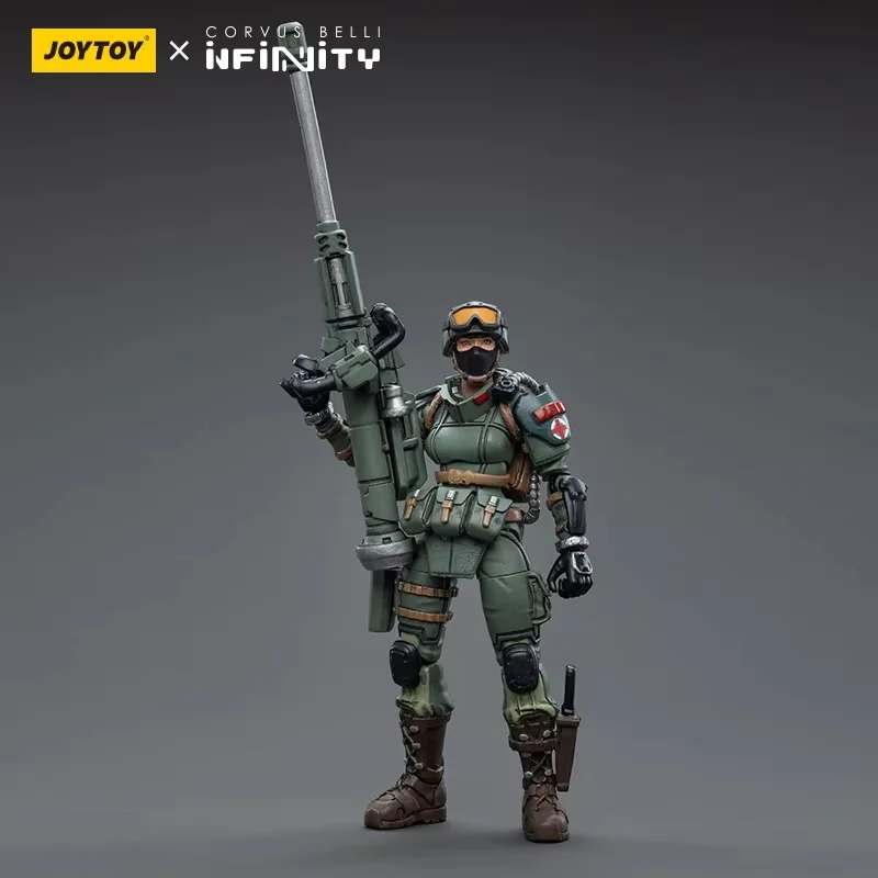 JOYTOY&INFINITY ชุดนักรบเกราะหนัก ฮันเตอร์ ขนาด 1:18 ฟิกเกอร์ทหารแอคชั่นขยับข้อต่อได้ โมเดลทหาร