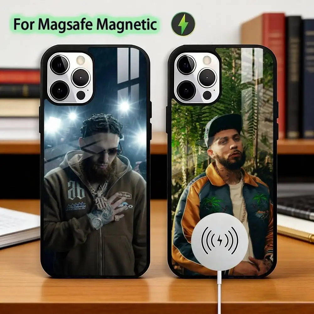 

J-JC Reyes Tour Singer Phone Case For iPhone17,16,15,14,13,12,11 Plus,Pro Magnetic with Magsafe Wireless Charging