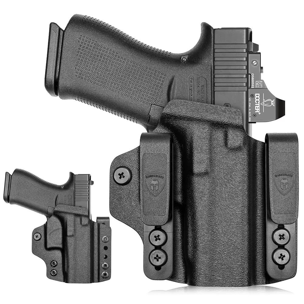 IWB&OWB Convertible Kydex Holster Optics Cut:Sig Sauer P365/P365 X&P365 XL, 4.4cm Belt Clip, Right Hand