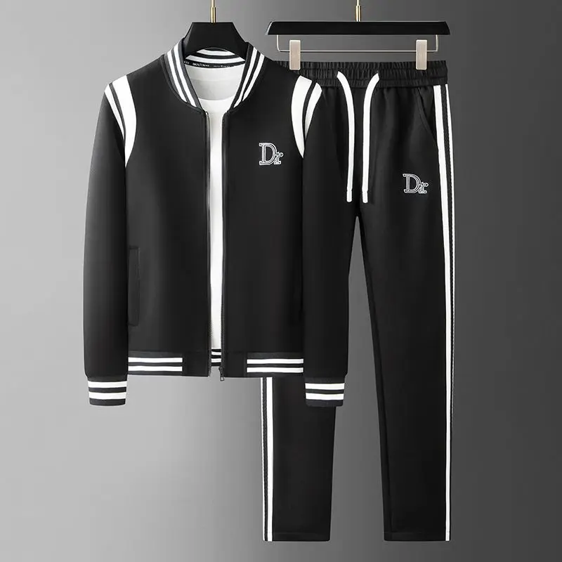 

Autumn/Winter Trendy Men's Sweatshirt Set Casual Cardigan Jacket Sporty Fashion Brand New Trendy Set