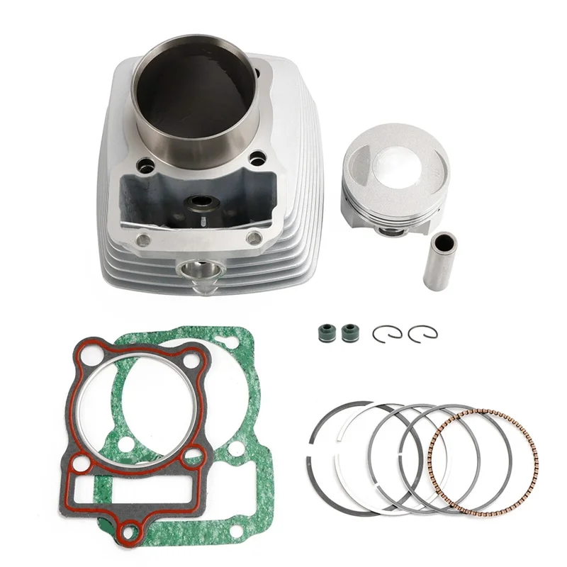 

AM-Motorcycle Engine Cylinder Piston Gasket Top End Rebuild Kit 67Mm For Italika DM250 DM 250Cc 2020-2023