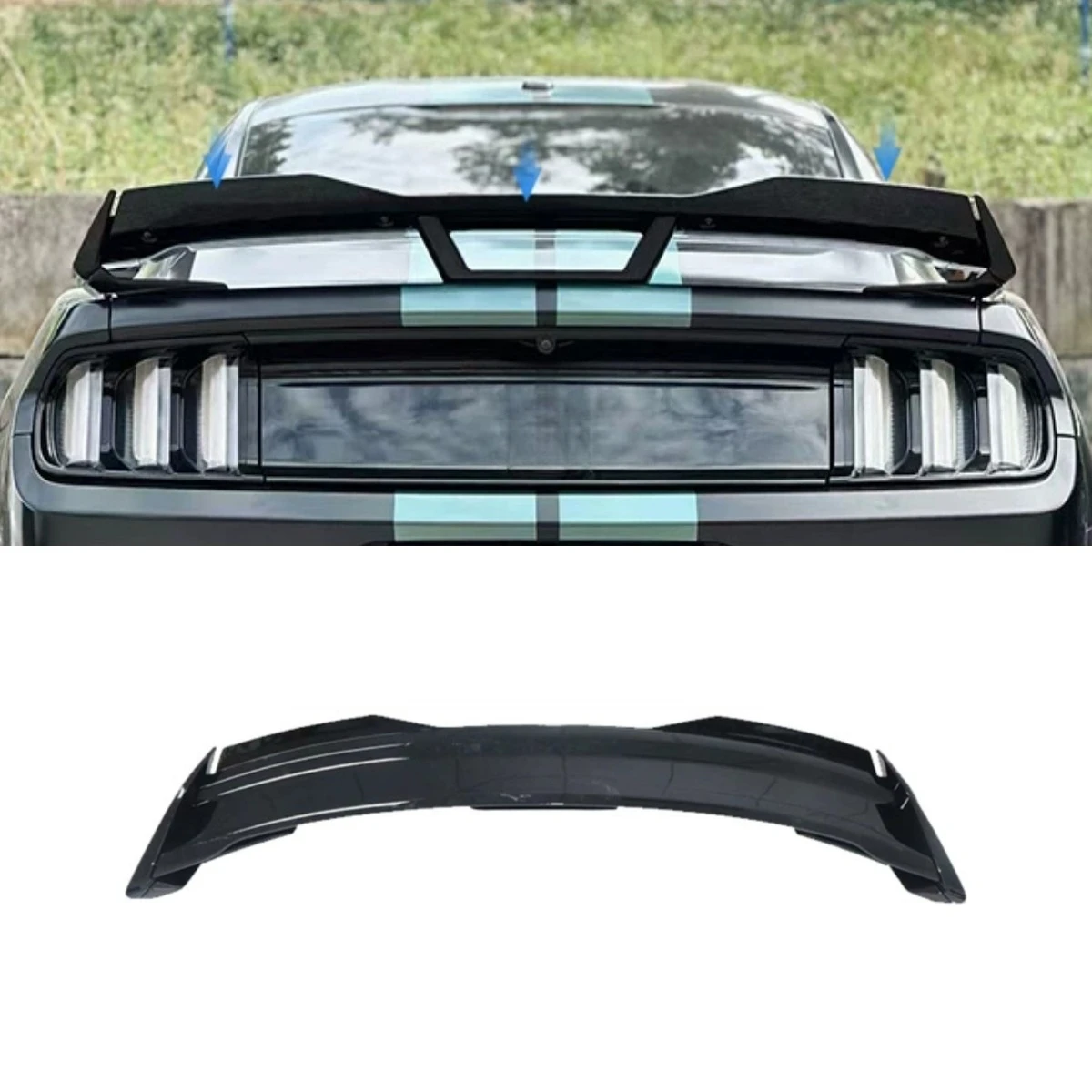 

Задний спойлер багажника автомобиля, спойлер на крышу, задний спойлер на крышу, крыло для Ford Mustang 2015-2022, комплект кузова, автомобильные аксессуары