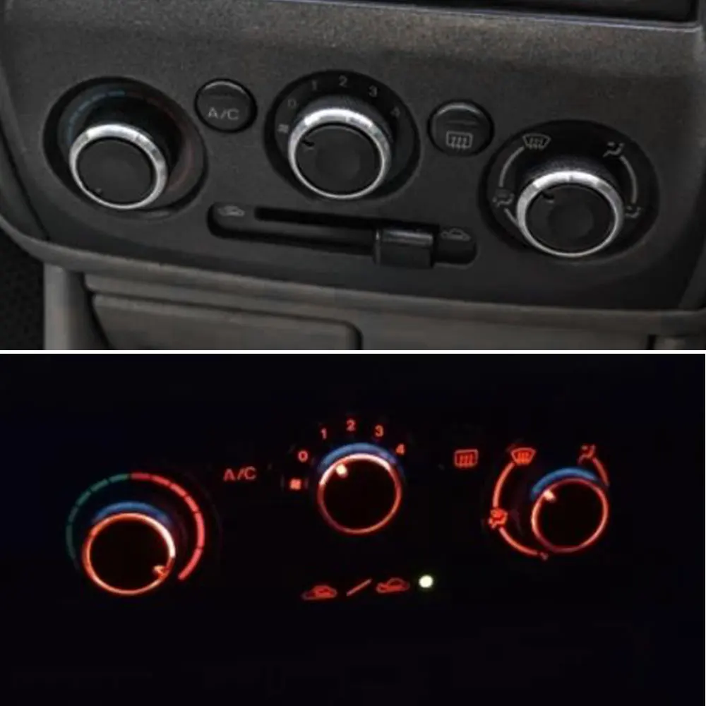 For Mazda 323 Allegro Familia 626 Protege Haima Happin Family AC Knob Air Conditioning Knobs Heat Control Button Accessories