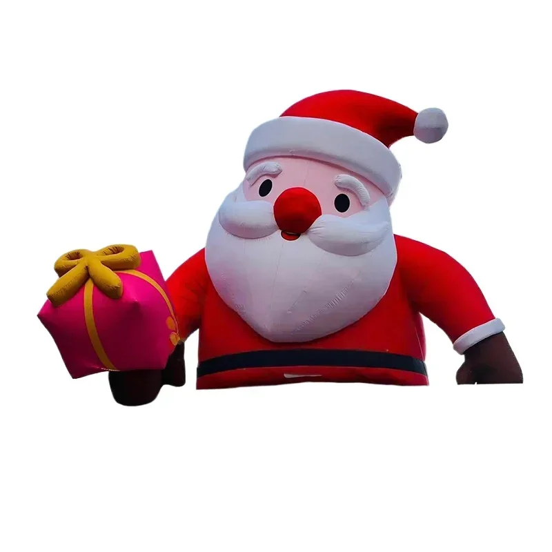 

Inflatable cartoon Santa air model, Christmas venue layout climbing Santa Christmas tree air model