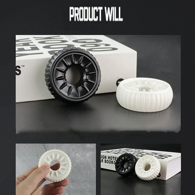 EDC Fidget Slider Ring Ratelwiel EDC Hand Spinner Stress Relief Speelgoed voor ADHD Kantoor Speelgoed Volwassen Geschenken