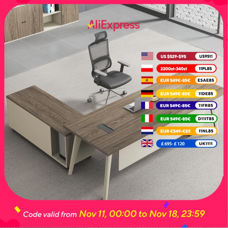 

Wide Study Computer Table Gaming Drawer Cheap Executive Office Desks Storage Wooden Writing Mesas De Computador Office Furniture