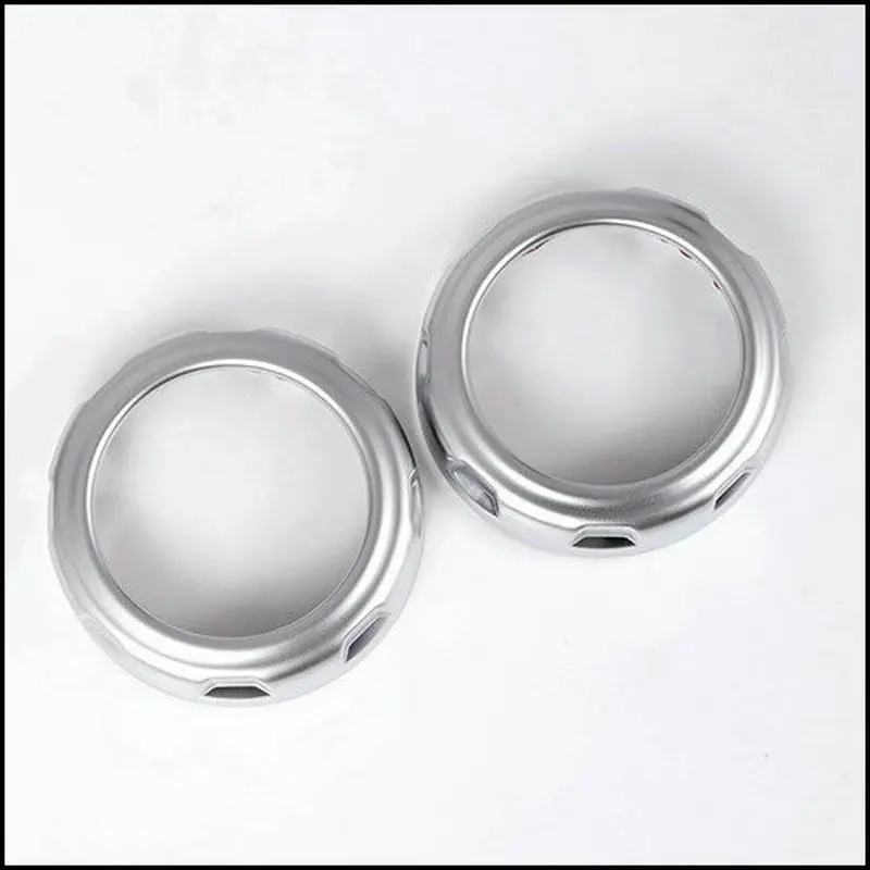 2Pcs/Set Car Rear Air Outlet Vent Ring Cover Trim Sticker For Land Rover Range Rover Sport Discovery 4 L3 LR4 2009-2016 view 2