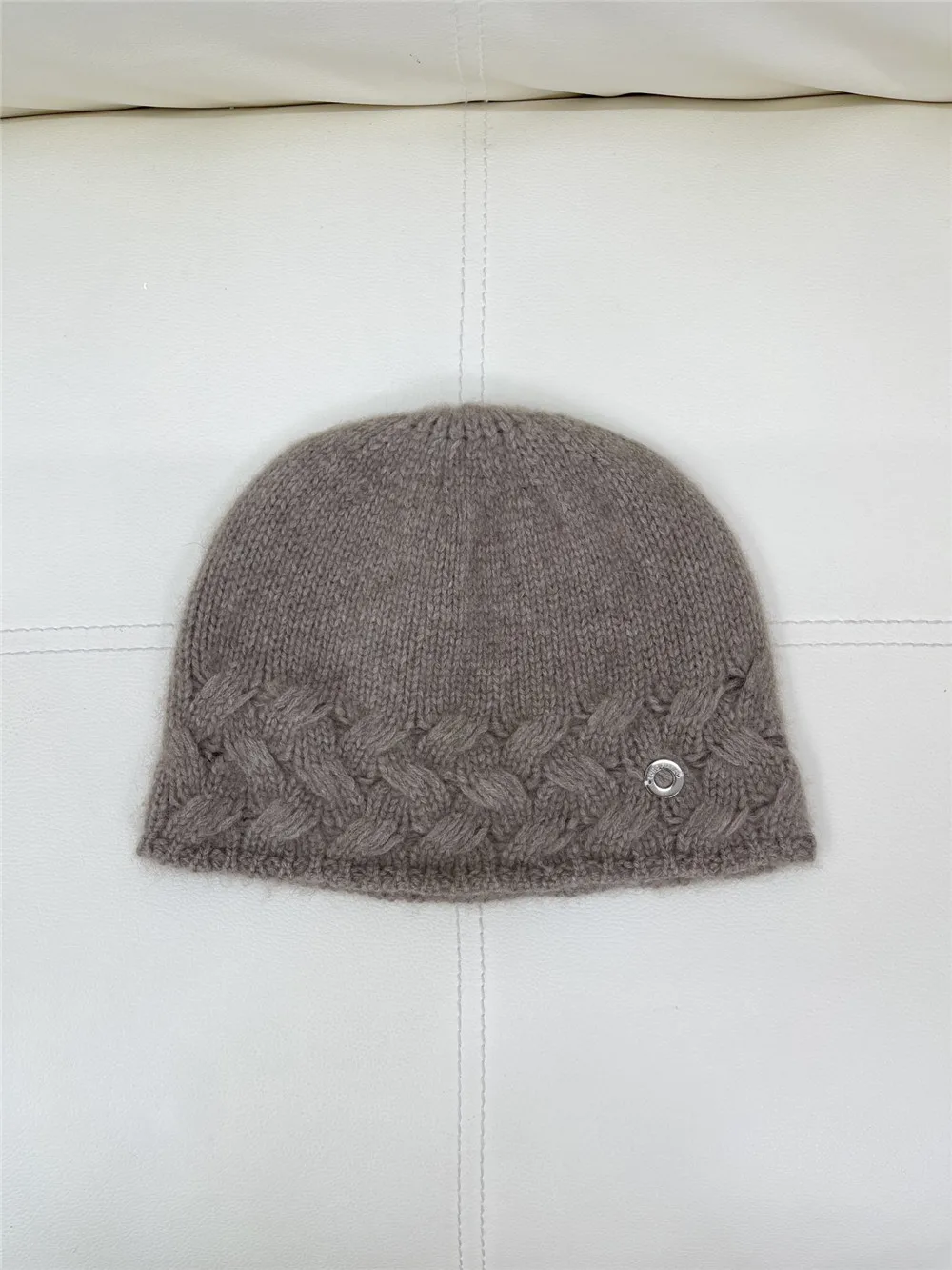 Winter New L//P Cashmere Knitted Hat Female Casual All-Match Pullover Hats