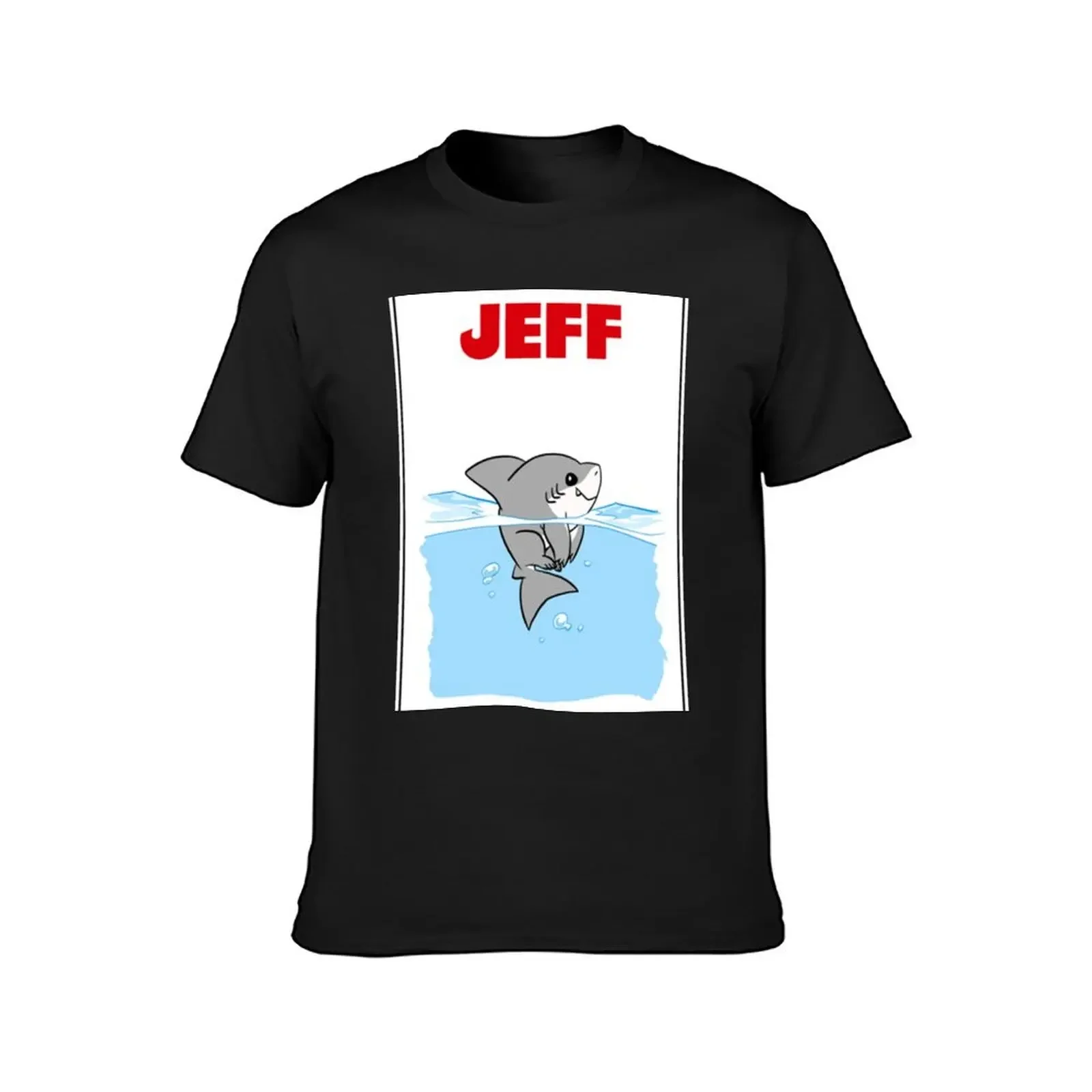 Jeff The Landshark T-Shirt custom shirt quick-drying quick drying vintage t shirts mens t shirts casual stylish