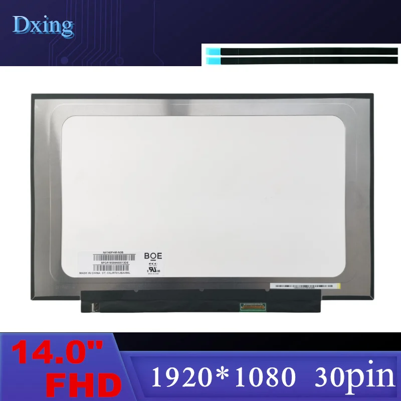 NV140FHM-N3B N4B N4K N4H LP140WF7-SPC1 For HP 14S-CF0036TX LED Matrix Display FHD1920x1080 30pin eDP 14.0