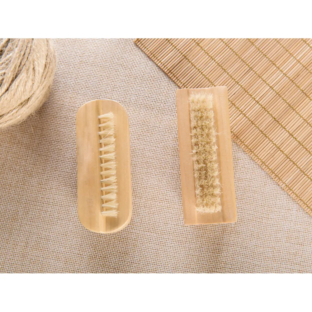 

Набор из 5 щеток для ногтей из лотосового дерева, высокополированная, для бережного отшелушивания кожи рук и ногтей, удаления грязи, для мытья рук