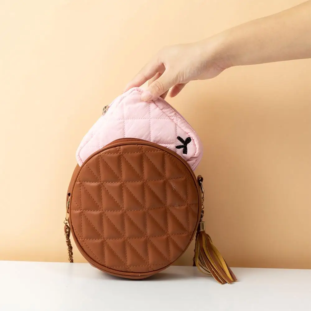 هدية القوس المناديل الصحية المنظم حقيبة Coquette مبطن المرأة حقيبة صغيرة صغيرة القطن المفاتيح سماعة محفظة نسائية للعملات المعدنية