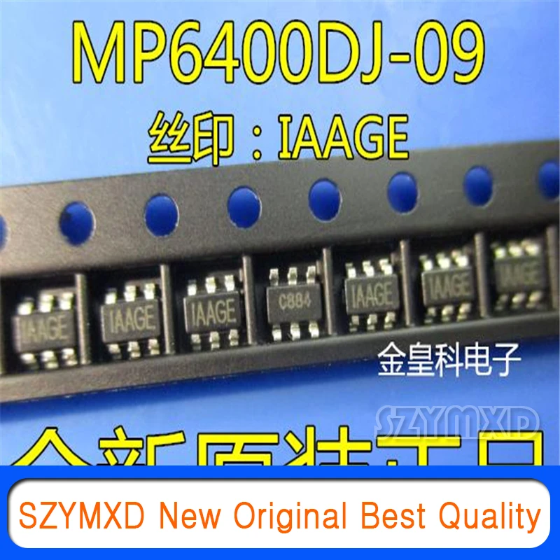 5Pcs/Lot New Original MP6400DJ-09 silk screen IAAG * iage SOT23-6 In Stock