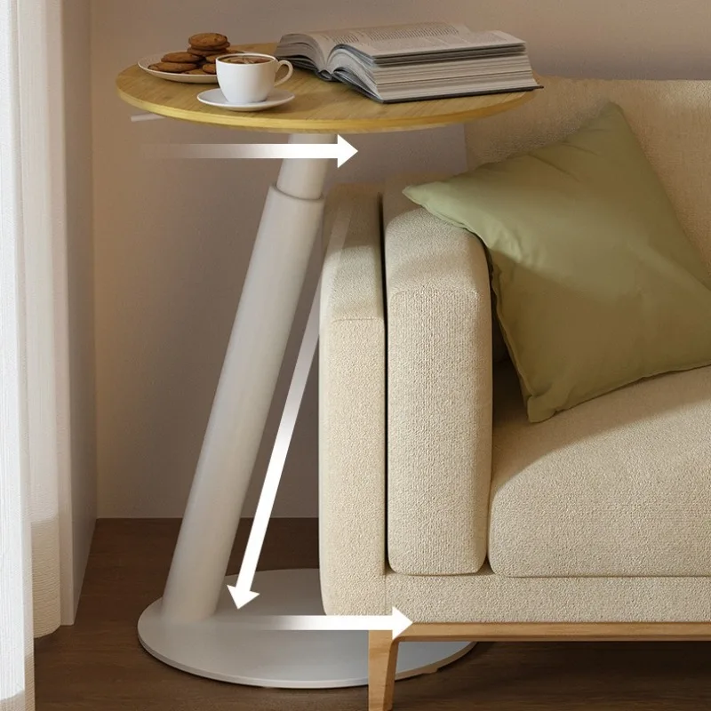 طاولة القهوة القابلة للرفع تعديل طاولات الشاي غرفة المعيشة مكاتب مركزية فاخرة متنقلة تصميم منزلي تخزين الأثاث الداخلي #3