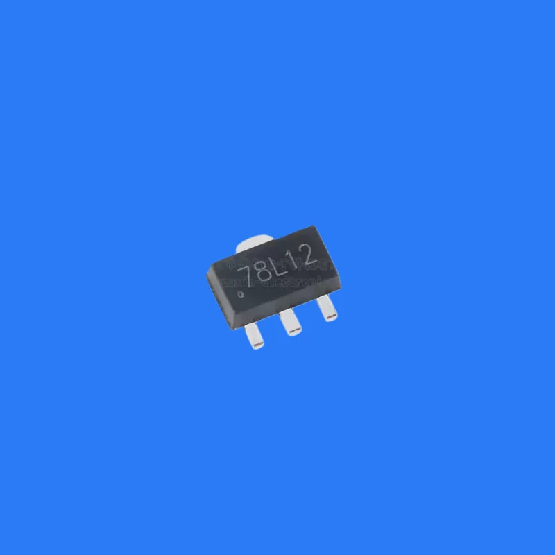 100pcs/original genuine 78L12-150ma SOT-89 output 12V/150mA linear regulator chip