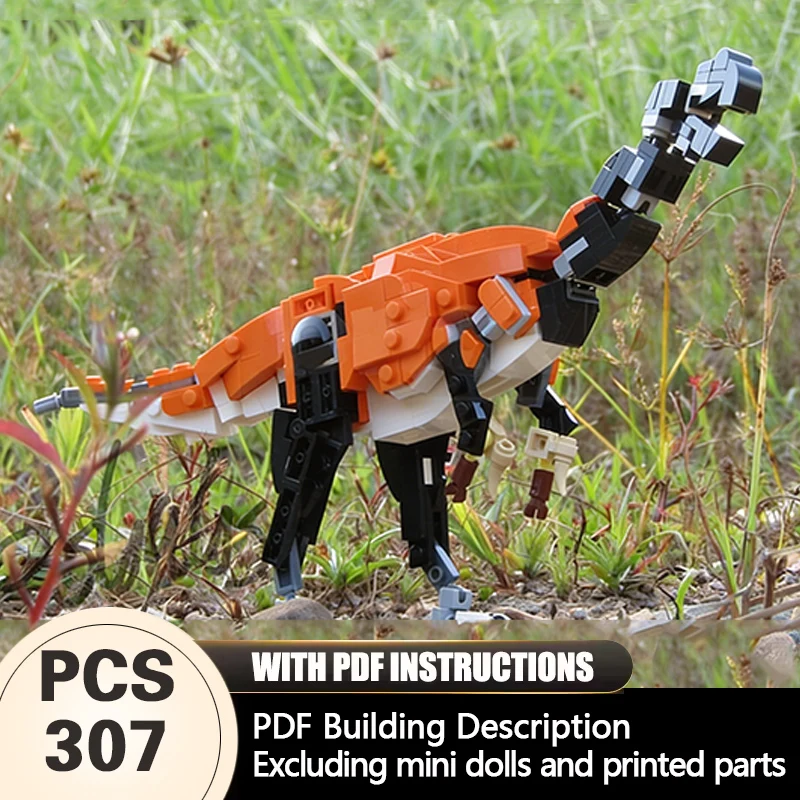 

Creators Animal Series Model MOC Building Bricks Gigantoraptor Modular Technology Gifts Holiday Assemble Children Toys Suit
