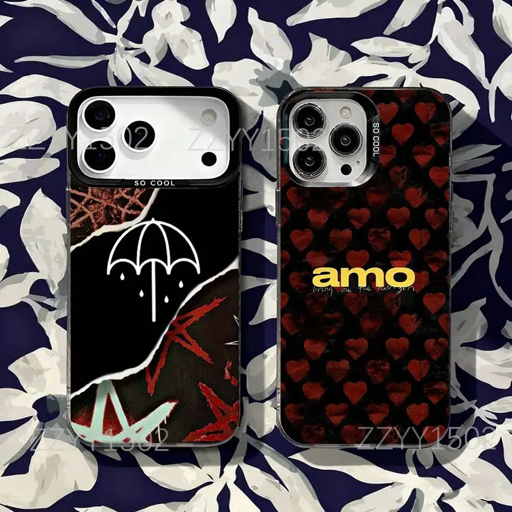 

BMTH B-BringS Me The H-Horizon For iPhone 17,16,15,14,13,12,11,X,8,7,Pro,Max,Plus,SE4,Air,Mini Durable Hard Shell Matte