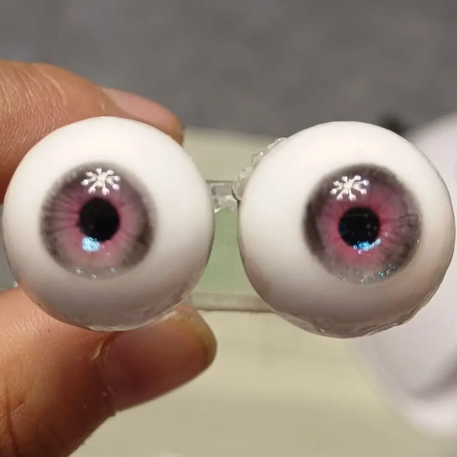 1pair New Doll Eyes 12/14/16/18mm for 1/4 1/6 Bjd Doll Plaster Handmade Stereoscopic Eye Diy Girl Toys Dress Up Doll Accessories