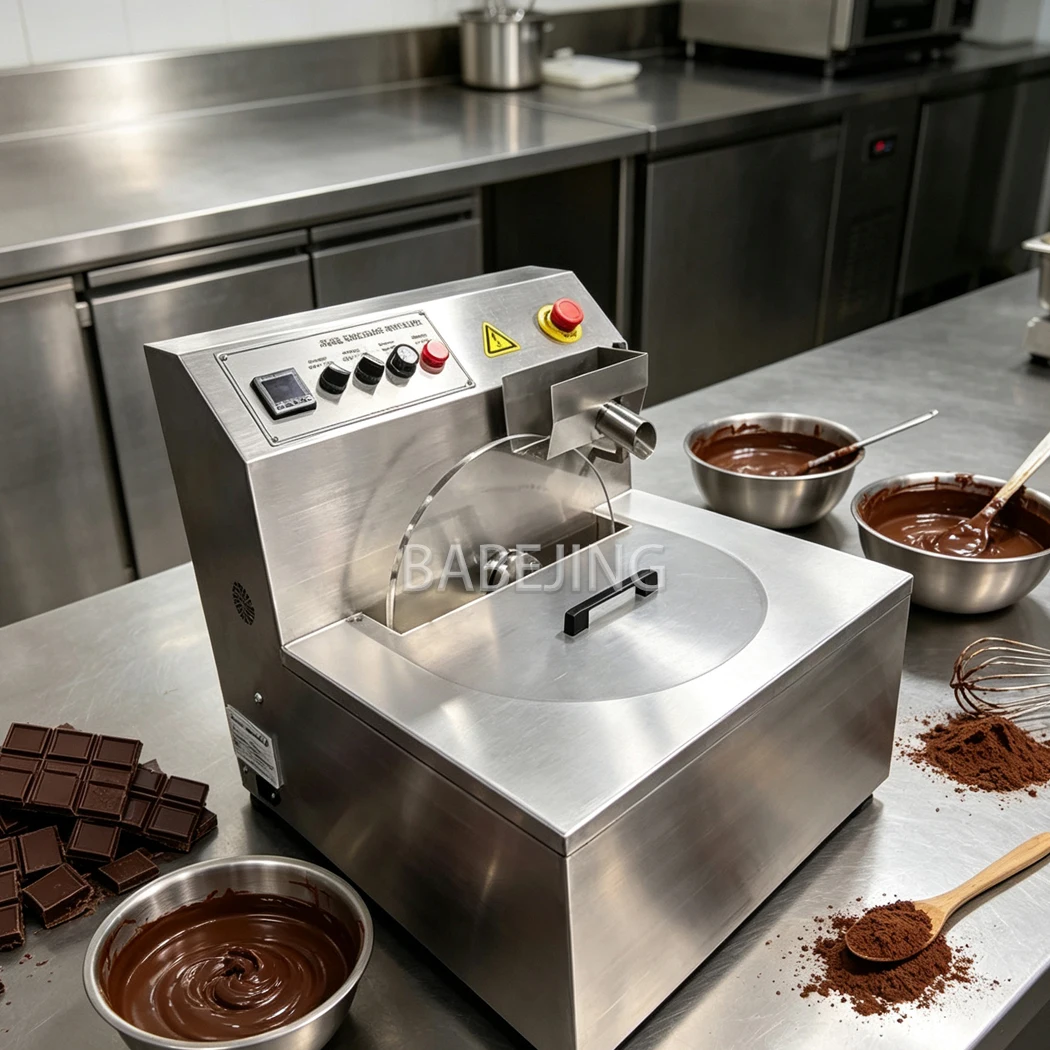 Pastry Chocolate Maker Machine Automatic Melting Pot For Bakery Confectionery Processing Work