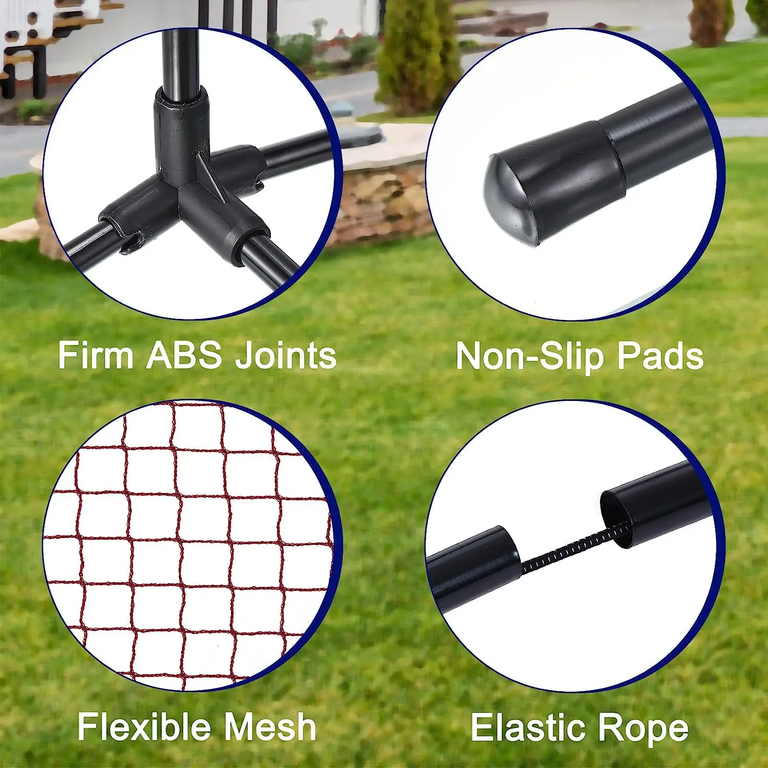 Wholesale Badminton Net Easy Install, Portable Carry Outside Badminton Net, 3.1M Adjustable Badminton Net