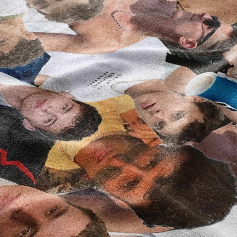 Aertemisi Aron Piper صور الكولاج بطانية حيوانات أليفة للكلاب الصغيرة والمتوسطة والكبيرة القط جرو هريرة الأريكة أريكة سرير ديكور