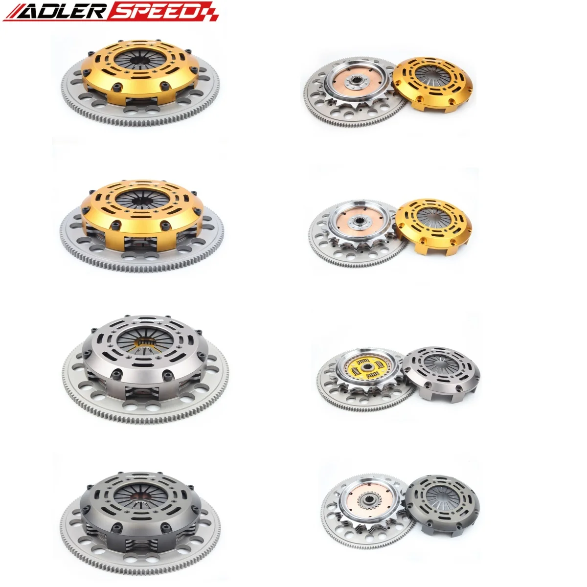 

ADLERSPEED Racing /Street Clutch Single/Twin/Triple Disc Kit Medium weight For Chevrolet Cobalt SS 2.0L Supercharged LSJ