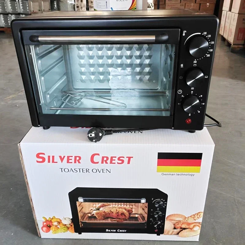 Factory High Quality Electric Oven OEM ODM SKD CKD  Household Small Multi-Functional Baking Bread Oven 22 Litre 25L Toaster Oven