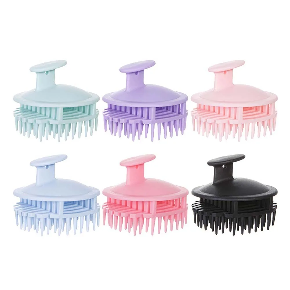 Hollowing Out Brush Head Shampoo Brush Body Brush Hair Care Tool Hair Washing Comb Bath SPA Wet and Dry Scalp Massage Brush