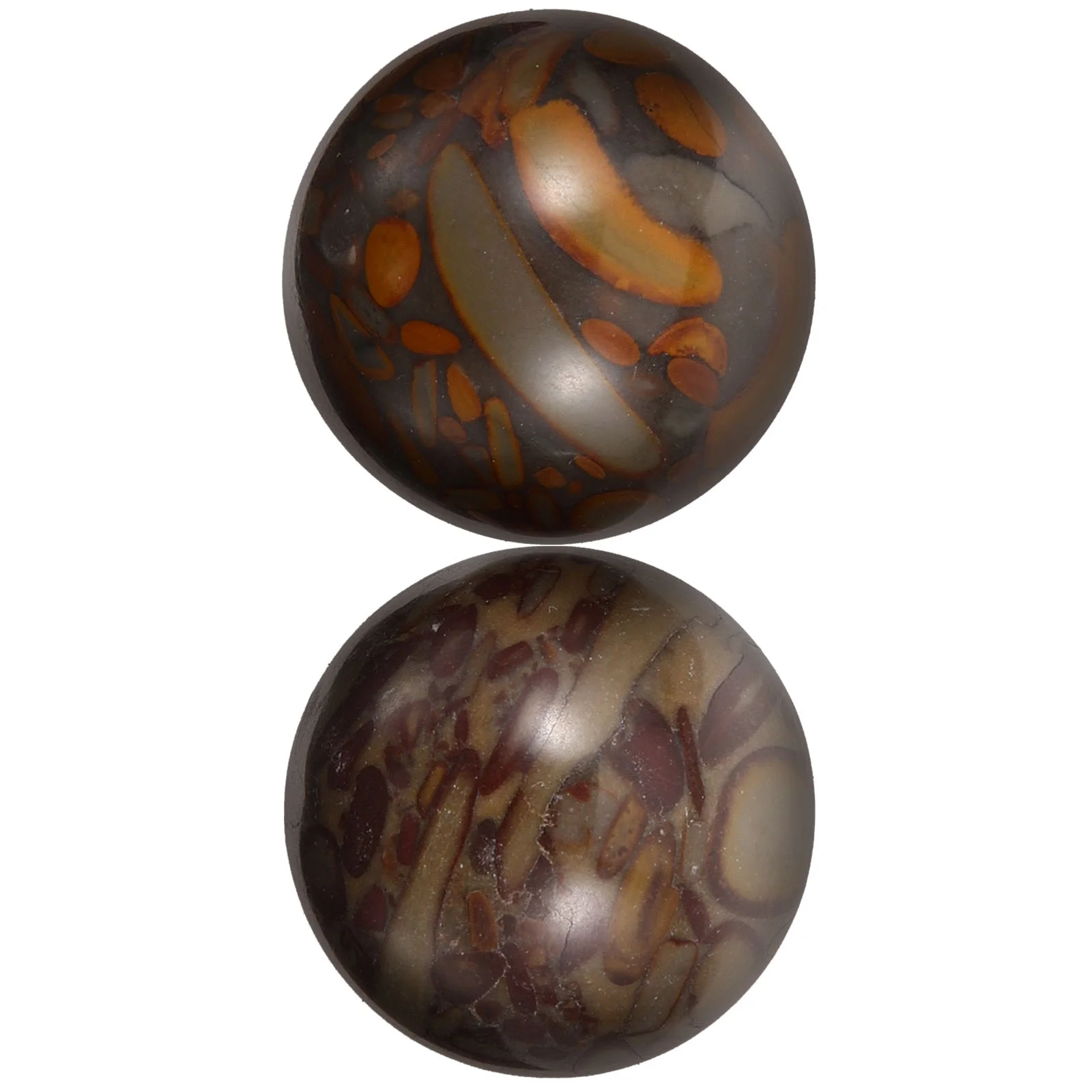 2 Pcs Ball Massage Torque Spiky Balls Exercise Outdoor Hand Massagers Stone Handball Peanut