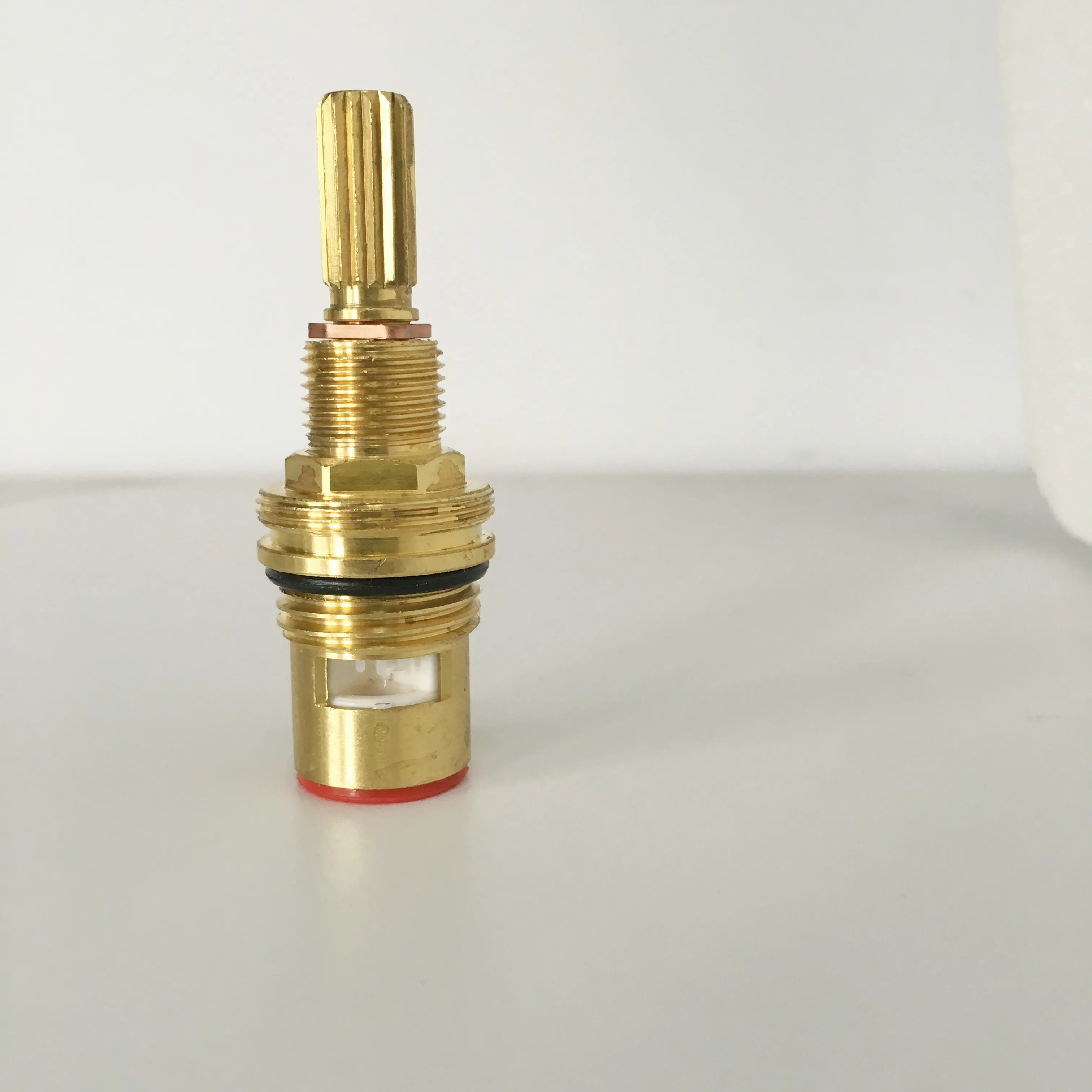 MTTUZK 2.6in(67mm) Brass Quick Open Ceramic Valve Core  9.2mm 16 teeth Faucet Cartridge Basin Faucet Hot Or Cold Water Cartridge