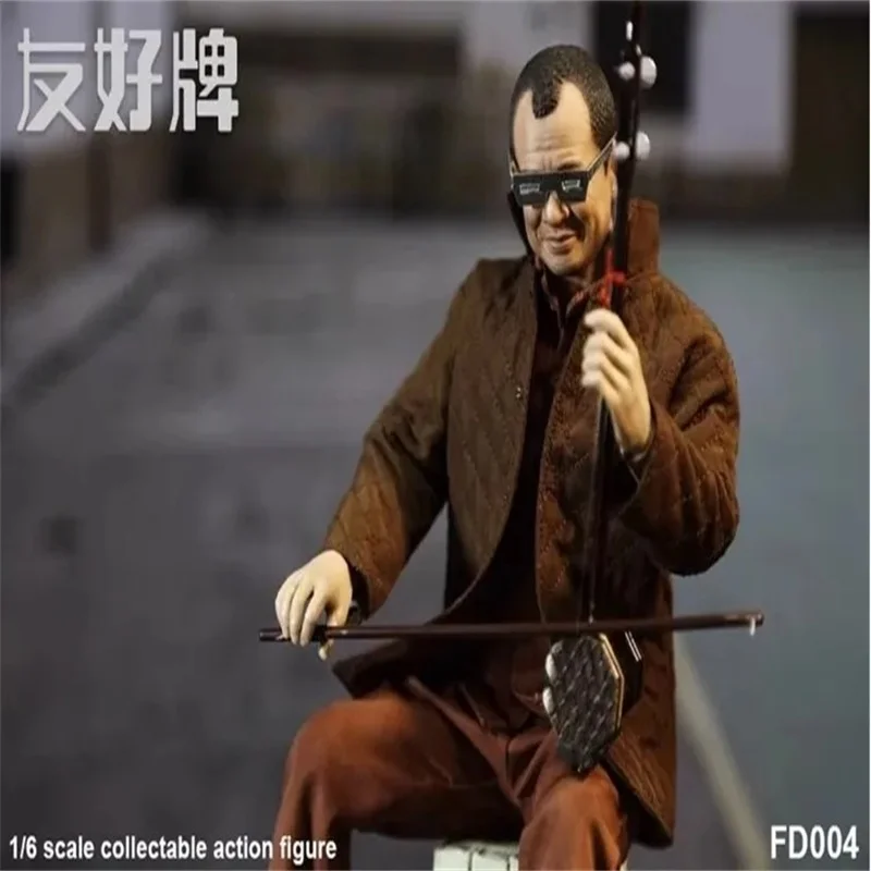 FD004 1/6 Male Soldier Prison Uncle CHUM FOON HEI High Quality Model Toy Full Set 12'' Action Figure In Stock