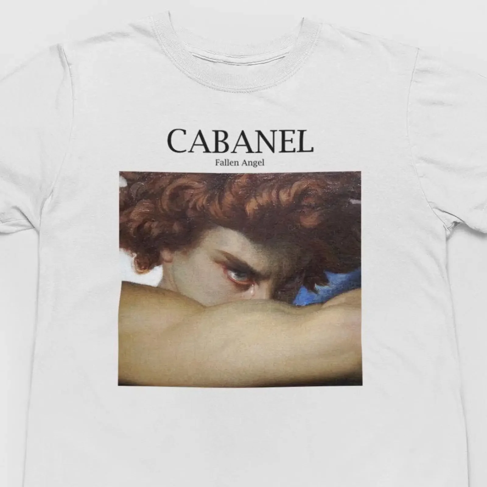 Fallen Angel T shirt Alexandre Cabanel Academic Art 100 Premium vintage Washed Stretched Comfortable Soft fashion