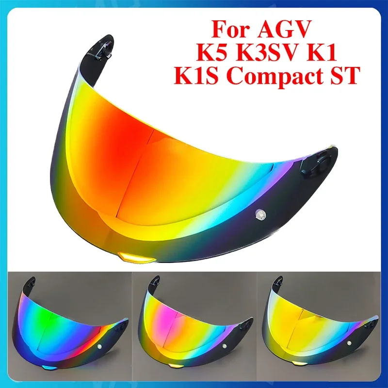 Motorcycle Helmet Lens For AGV K5 K3SV K1 K1S Compact ST Helmet Visor Windshield Shield Glasses Visor Helmet Accessories