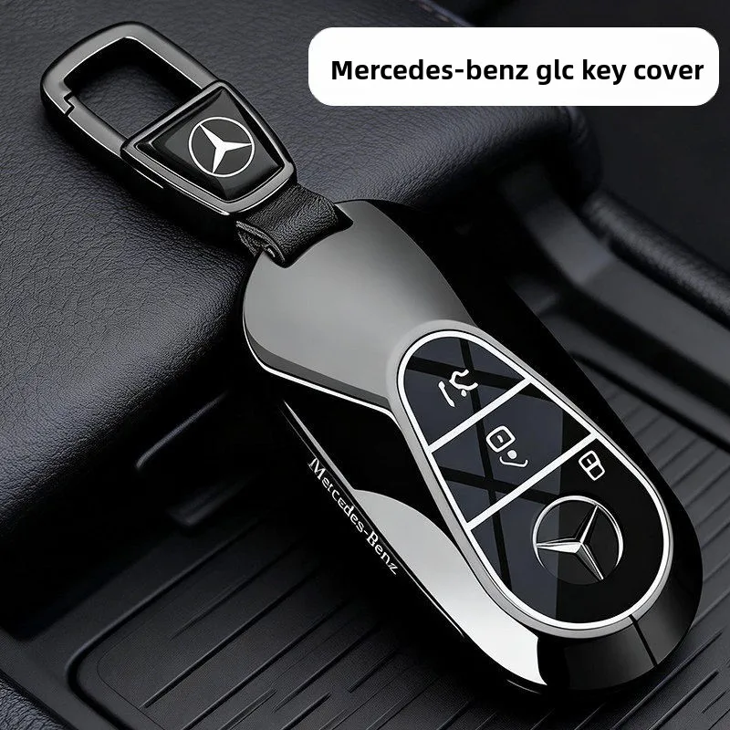 26 Mercedes Benz GLC300L keycase GLC260L old GLC200 car high-end metal protective shell buckle