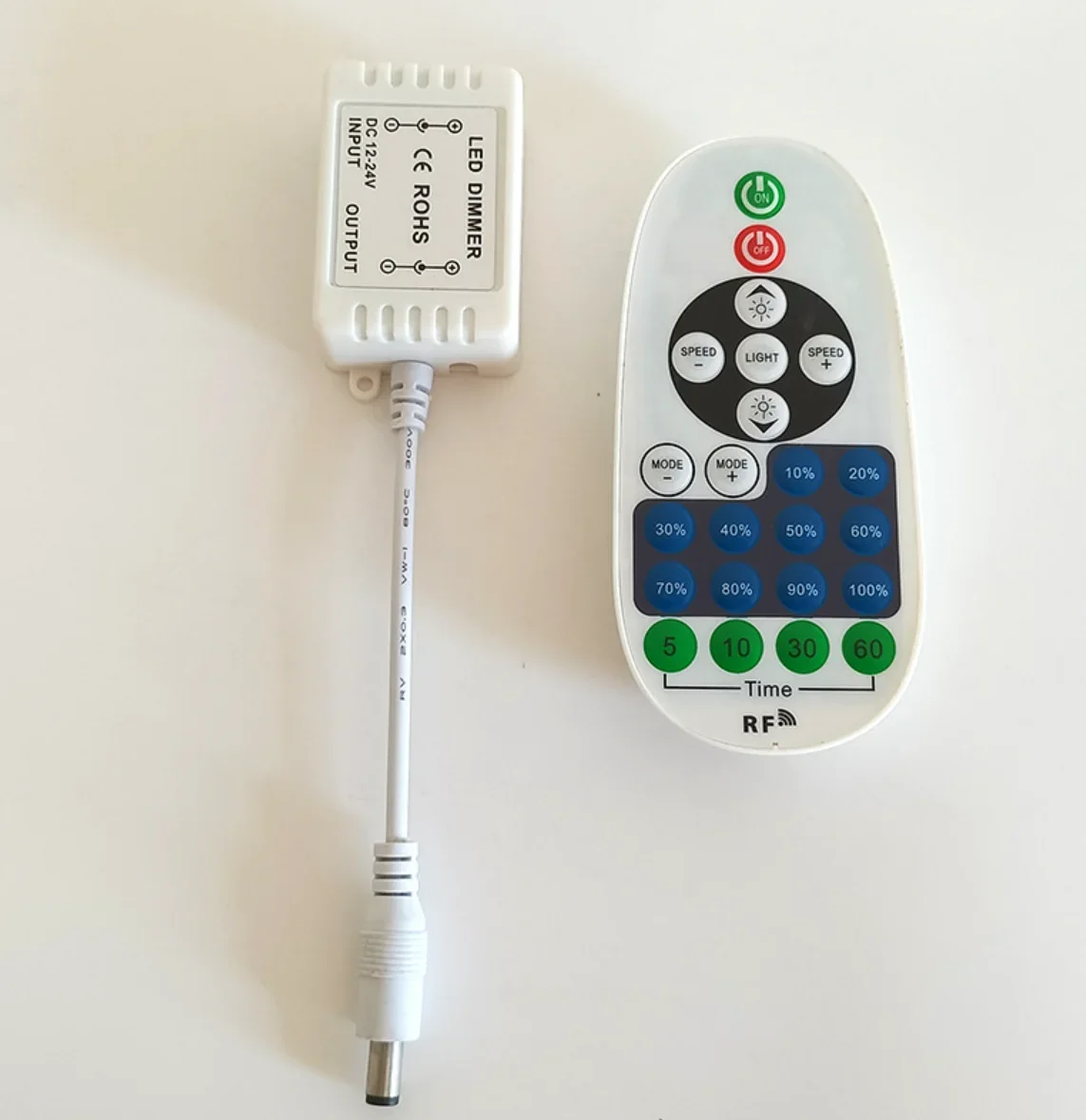 With remote control dimmer