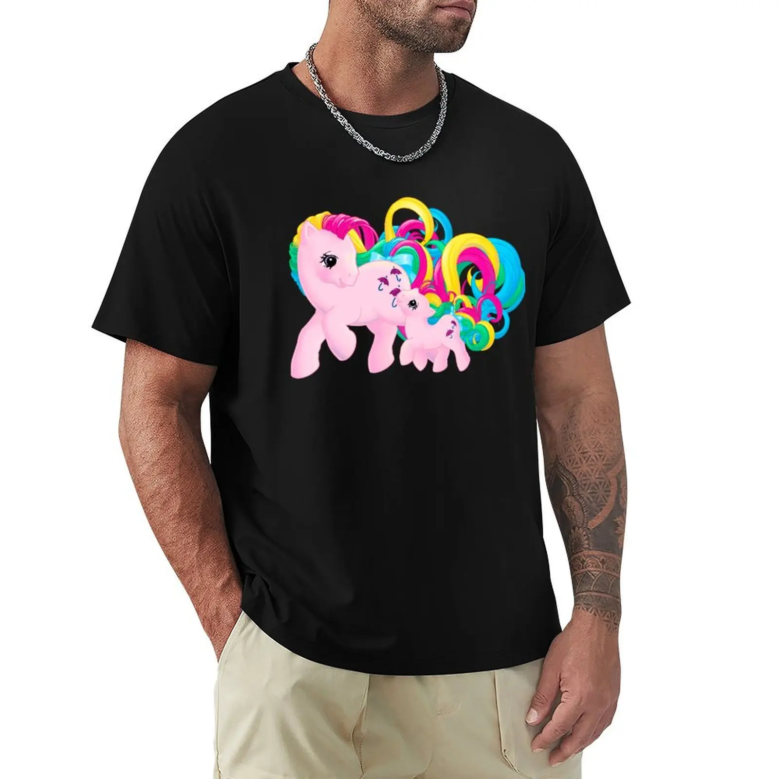 

MLP Parasol and Baby Parasol T-Shirt plain oversized t shirt Anime t-shirt cheap stuff oversized t shirt men