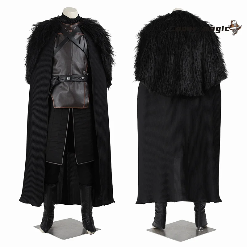 

Movie Game of Thrones Jon Snow Cosplay Costume Uniform Halloween Carnival Party Christmas Play Role Clothes Clothing