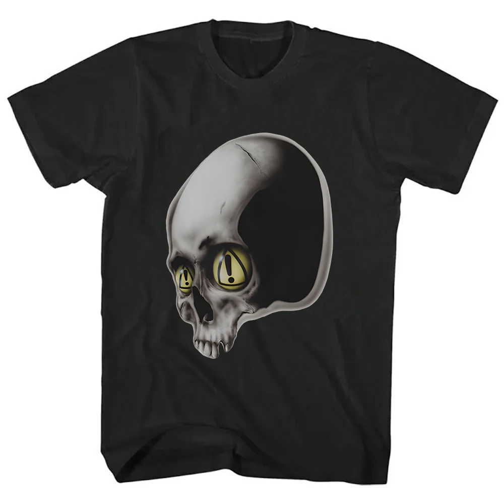 

DANGEROUS SUMMER SKULL TEE Yeat Rapper Fashion Graphic T-shirt Cotton Short Sleeve Grunge T Shirt Unisex Streetwear Casual Tees