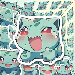 10/20/40/80pcs Cute Pokemon Bulbasaur Anime Stickers Cartoon Decals Laptop Notebook Phone Fridge Bike Graffiti Sticker Kids Toys