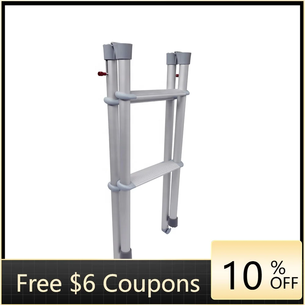 

STLF Soleflex RV Bunk Ladder - Lightweight, Foldable Interior Camper Ladder with Handrails for Safety