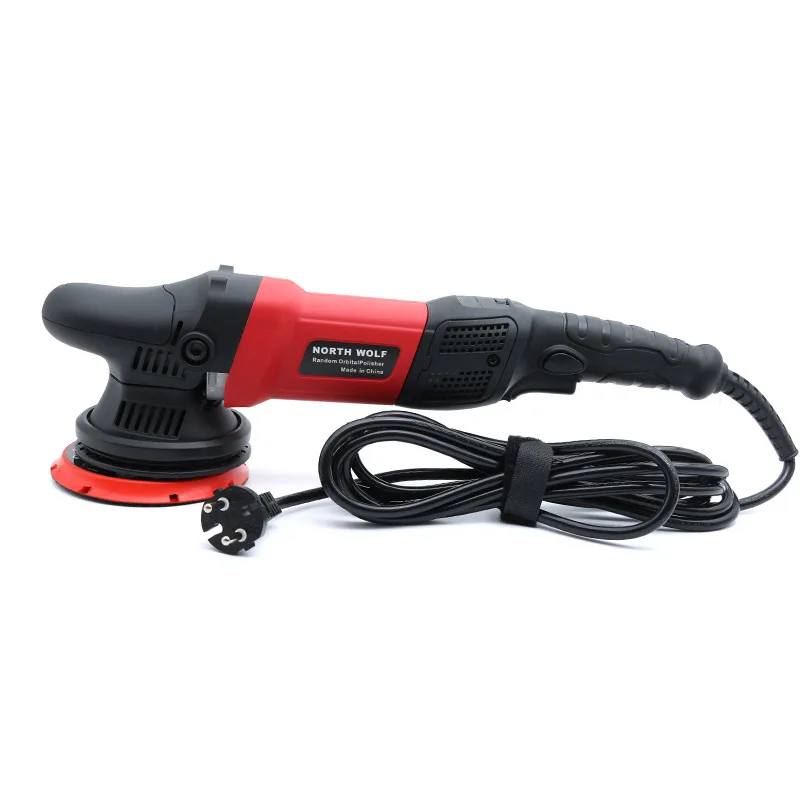 5 Inch Tray Track Polishing Machine Eccentric Shock Car Beauty Waxer with Speed Control Horizontal Car Paint Polisher