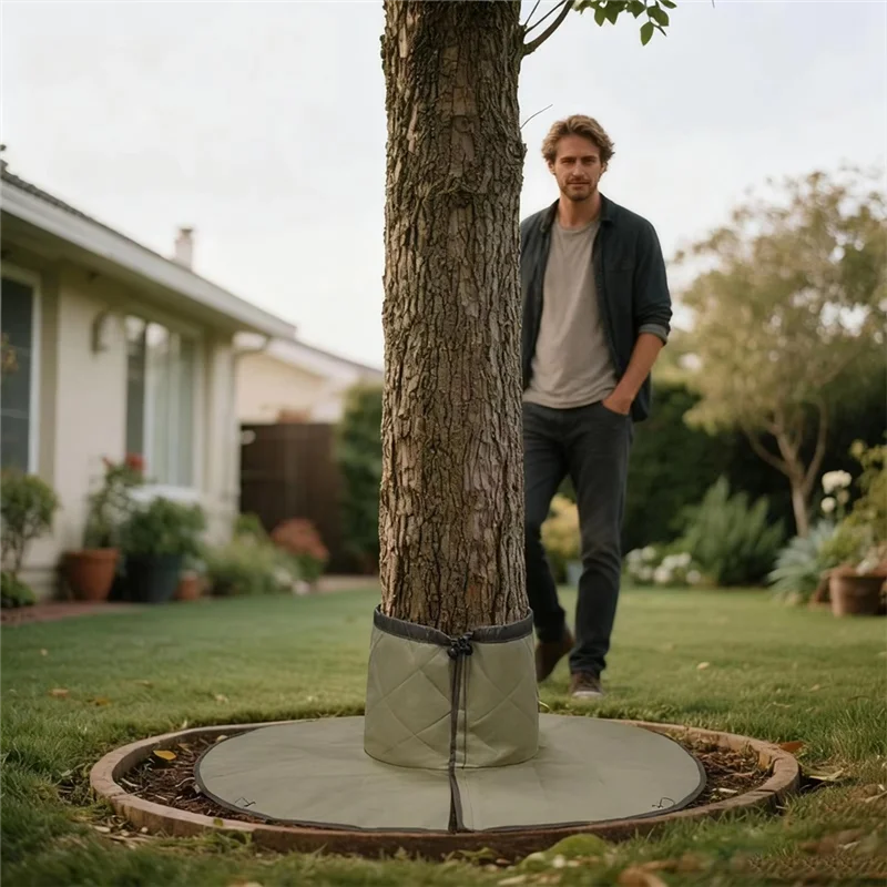 ABJN-Root Frost Protection Wrap Covers For Outdoor Palm Trees For Winter Cold Weather Tree Covers For Snow Ice Rainstorm Frost C