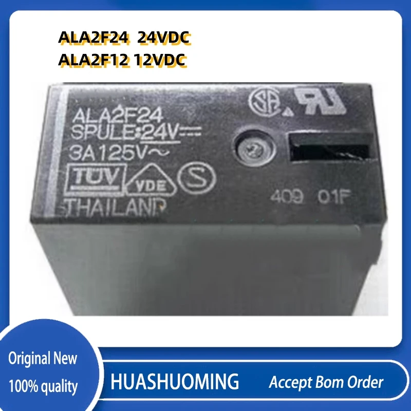 NEW 5PCS/LoT    ALA2F24  24VDC  ALA2F12  12V  ALA2F24-24V  ALA2F12-12VDC   ALA2F24 C01   ALA2F12 C01 6PIN    C01  3A