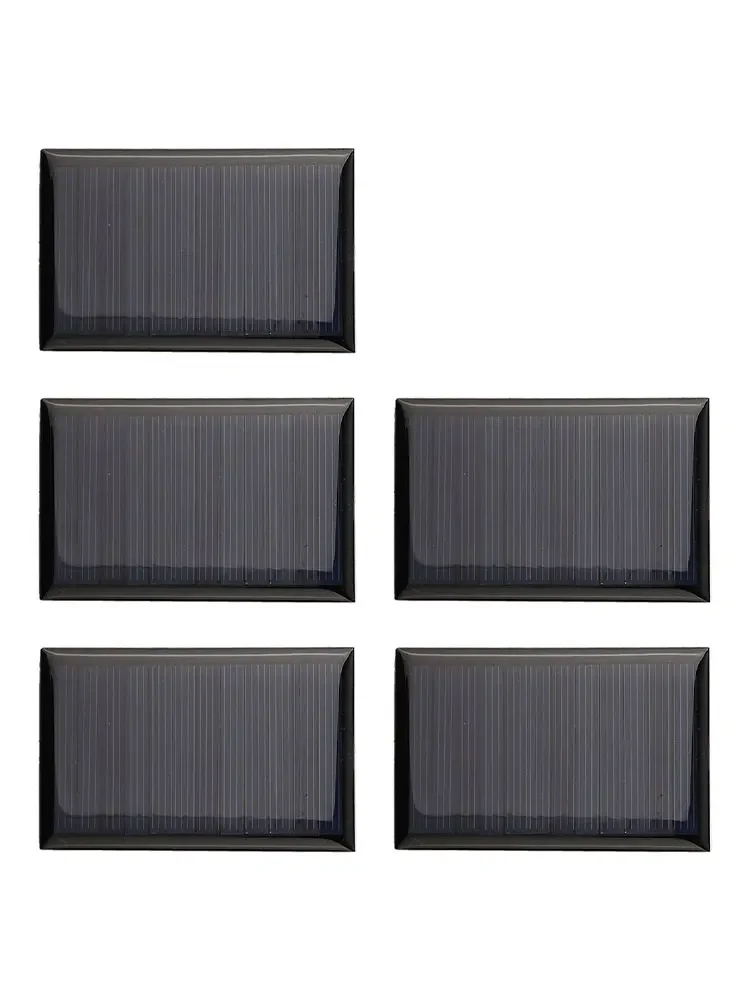 5pcs 6V 70mA Poly Mini Solar Cell Panel Module DIY For Light Charger Solar-powered Water Pumps Small Solar Power Systems