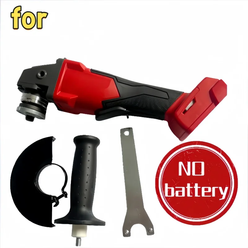 

For Milwaukee 125mm Braking Brushless Angle Grinder M14 Cordless Polishing 3 Gears Variable Speed Cutting Power Tools Batteries