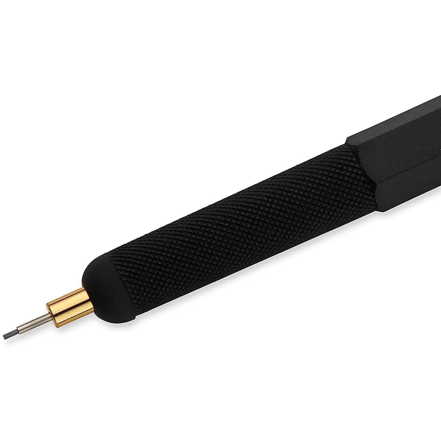 ROtring 800 Retractable Mechanical Pencil 0.5mm Silver Black Barrel