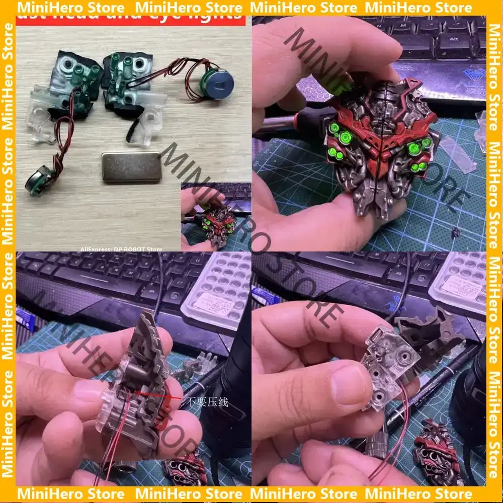 

В наличии: Оригинальный комплект фар и глазных модулей DevilSaviour DS01-DS07 из АБС-пластика, масштаб 1:1, для косплея