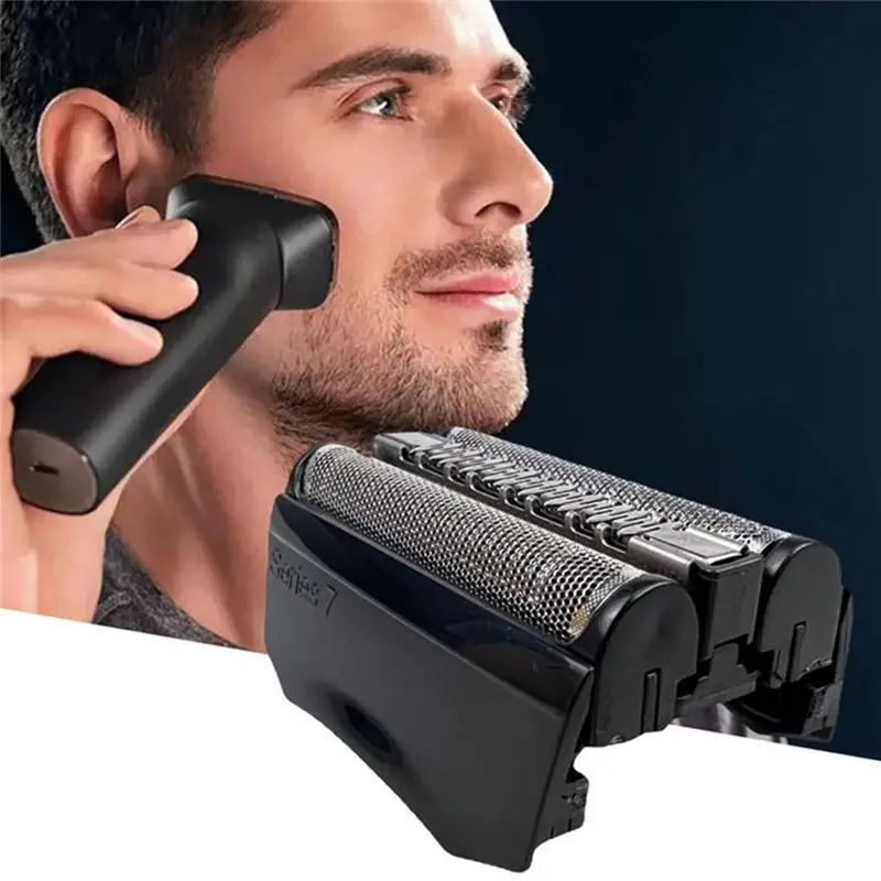 【ESSENTIALS 】Replacement Foil Head 70S 70B Fits For Braun Series 7 Electric Shaver Models 790Cc, 760Cc, 750Cc, 720, 799, 797, 79