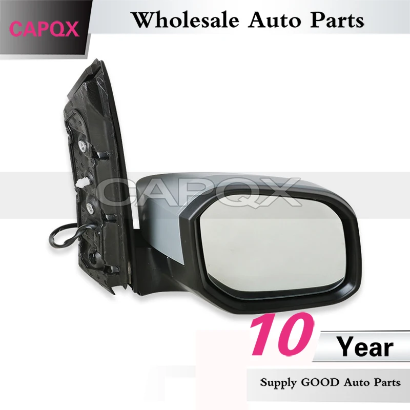 CAPQX 5 wires Car Rearview Mirror Assembly For Volkswagen CADDY MK4 SA MK3 2C 2K 2004-2015 Reversing Mirror Manual Folding
