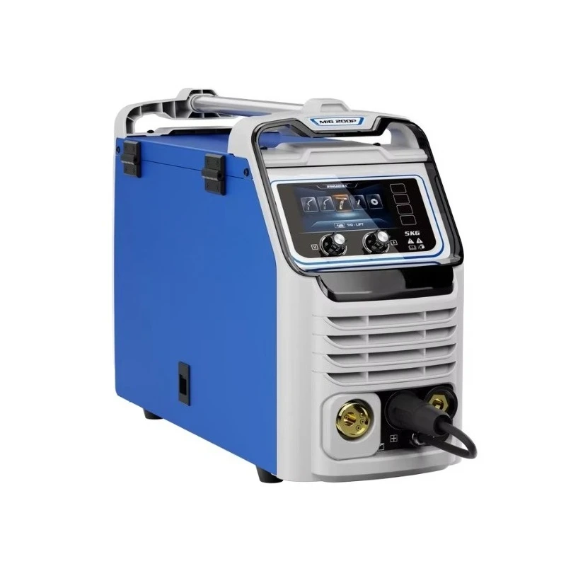 MIG 200P Inverter Gas Welder Double Pulse Aluminum Fabrication Machine for Mig Welding